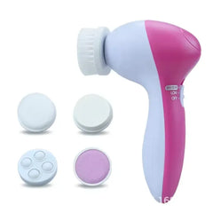 5 in 1 Electric Facial Cleansing Massage Brush