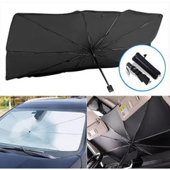 Foldable Car Windshield Sunshade Umbrella – UV Protection